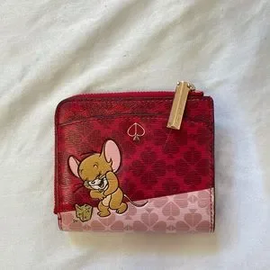 kate spade | Bags | Kate Spade Red Tom And Jerry Wallet | Poshmark
